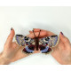 BUT-40 Метелик Catocala fraxini 14х10 см. ArtInspirate. Набір для вишивки хрестиком на пластиковій канві