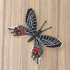 BUT-42 Метелик Bhutanitis lidderdalii 14х10 см. ArtInspirate. Набір для вишивки хрестиком на пластиковій канві