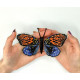 BUT-45 Метелик Erasmia sanguiflua 14х8 см. ArtInspirate. Набір для вишивки хрестиком на пластиковій канві