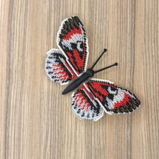 BUT-64 Метелик Heliconius melpomene 14х8 см. ArtInspirate. Набір для вишивки хрестиком на пластиковій канві
