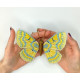 BUT-79 Метелик Iotaphora iridicolor 14х11,5 см. ArtInspirate. Набір для вишивки хрестиком на пластиковій канві