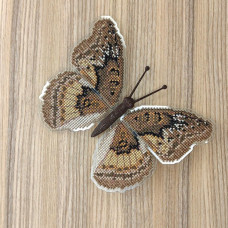 BUT-81 Метелик Euryphura staudinger 14х11,5 см. ArtInspirate. Набір для вишивки хрестиком на пластиковій канві
