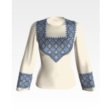 БЖ032кМнннн Вишиванка жіноча Ніжність, атлас-котон, бежевий, р. 42-54. Барвиста вишиванка. Заготовка для вишивання бісером або нитками