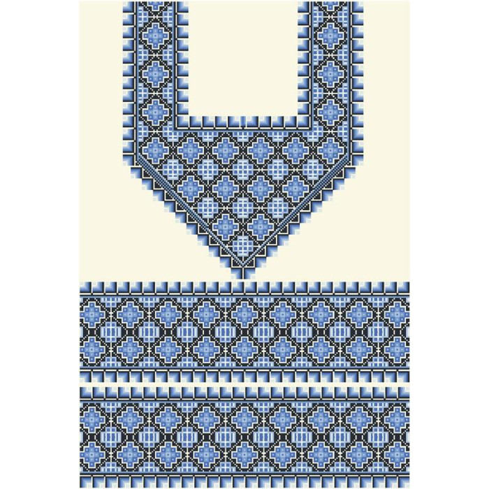 БЖ032кМнннн Вишиванка жіноча Ніжність, атлас-котон, бежевий, р. 42-54. Барвиста вишиванка. Заготовка для вишивання бісером або нитками