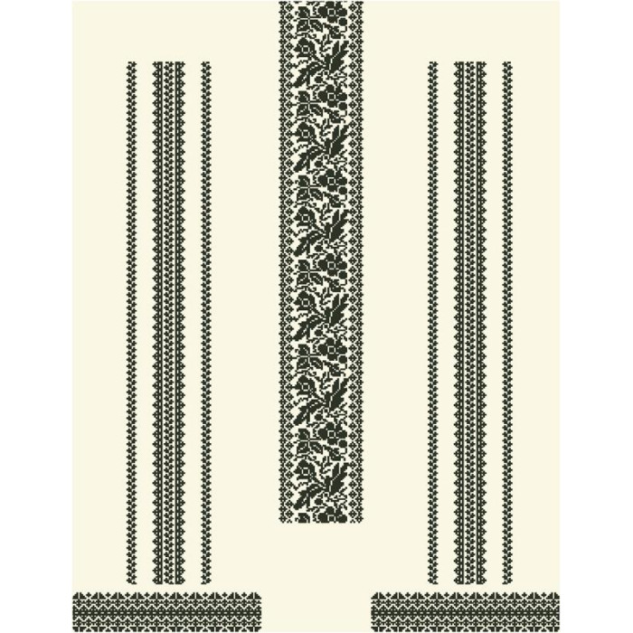 БЖ082кМнннн Вишиванка жіноча Сокальська сучасна, атлас-котон, бежевий, р. 42-54. Барвиста вишиванка. Заготовка для вишивання бісером або нитками