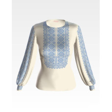 БЖ110кМнннн Вишиванка жіноча Роса, атлас-котон, бежевий, р. 42-54. Барвиста вишиванка. Заготовка для вишивання бісером або нитками