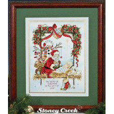 C031 Stoney Creek Буклет схем для вишивки рахунковим хрестиком - Heart of Christmas, папір