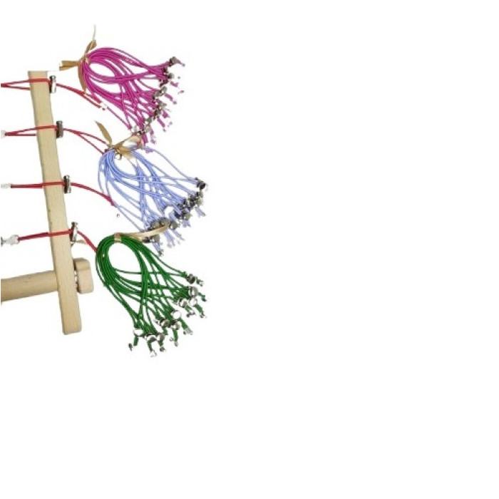 CD-005ф Classic Design Комплект бічних натяжок для верстатів, п'ялець та рам - колір фуксія