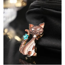 CD-007 Classic Design Магнітний тримач для голок - Котик 2,9x4,5 см