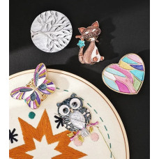 CD-008 Classic Design Магнітний тримач для голок - Серце 5х4,5 см