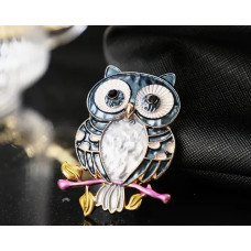 CD-009 Classic Design Магнітний тримач для голок - Сова 3,9х5,5 см