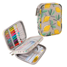CD-012 Classic Design Пенал-органайзер малий - Лимони, 14х18х4 см