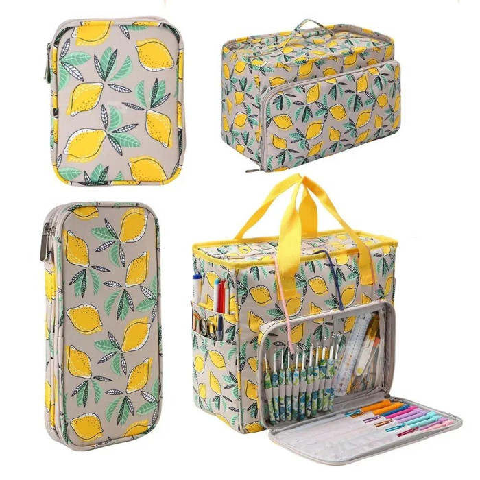 CD-013 Classic Design Сумка-органайзер велика - Лимони, 31х14х34 см