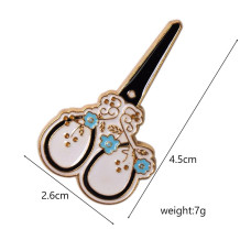 CD-015 Classic Design - Магнітний тримач для голок - Ножиці 2,6х4,5 см
