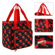 CD-056 Classic Design - Сумка-органайзер червоні троянди, 25х14х22 см