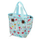 CD-057 Classic Design - Сумка-органайзер голуба з ламою, 25х14х22 см