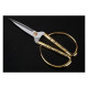 CD-101-17 Ножиці для рукоділля, 17 см (золото). Classic Design