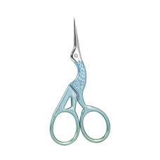 CD-156бл Classic Design Ножиці для вишивки - 9,5 см (блакитні)