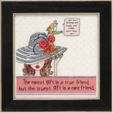 CG301911 Mill Hill Набір для вишивки нитками + бісером - Найрідкісніший друг Rarest Friend 18x18 см, рівномірка