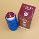 Coats Dabond 80 U7341/500 Нитка для бісеру 500 м, синій, шайба