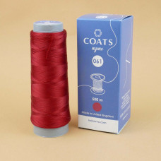 Coats Nymo 061 U4079/500 Нитка для бісеру 500 м, червоний, бобіна