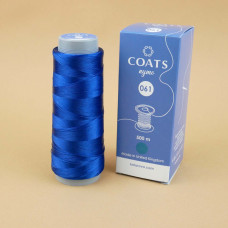 Coats Nymo 061 U7341/500 Нитка для бісеру 500 м, синій, бобіна