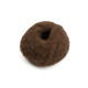 COL.04 Пряжа Brushed Alpaca, 25 г.-125м, шоколад, Luca-S, 89% альпака, 11% поліамід