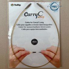 CTMM-41 Tulip Кабель для змінних спиць CarryC Long 60 см (для створення кругових спиць довжиною 60 см)