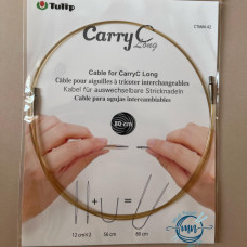 CTMM-42 Tulip Кабель для змінних спиць CarryC Long 80 см (для створення кругових спиць довжиною 80 см)