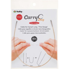 CTMM-59 Tulip Кабель для змінних спиць CarryC Long Fine Gauge (для створення кругових спиць довжиною 50 см)