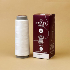 Dabond 60 U2703/500 m Нитка для бісеру Coats Dabond 60, 500 м, білий, бобина