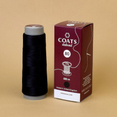 Dabond 80 U9500/500 m Нитка для бісеру Coats Dabond 80, 500 м, чорний, бобина