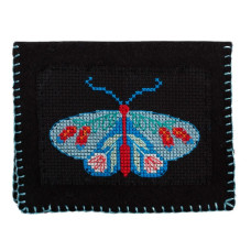 DCX008 Anchor Набір для вишивки рахунковим хрестиком - Гольниця Folk Needle Case 11x11 см, Aida 14