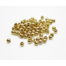 ДЭ-013 Намистина золота, 4 мм, 25 гр. Марічка. Декоративні елементи