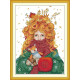 DG009JS Joy Sunday Набір для вишивки друкованим хрестиком - Руда 33x44 см, Aida 14 (схема на канві)