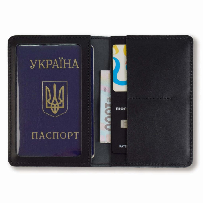 DKHB1 Babylon Докхолдер базовий 10x14,5 см чорний, шкіра