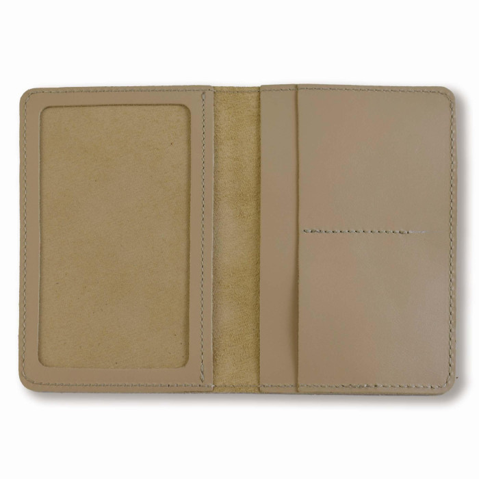 DKHB11 Babylon Докхолдер базовий 10x14,5 см бежевий, шкіра