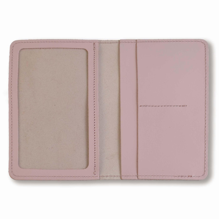 DKHB12 Babylon Докхолдер базовий 10x14,5 см рожевий, шкіра