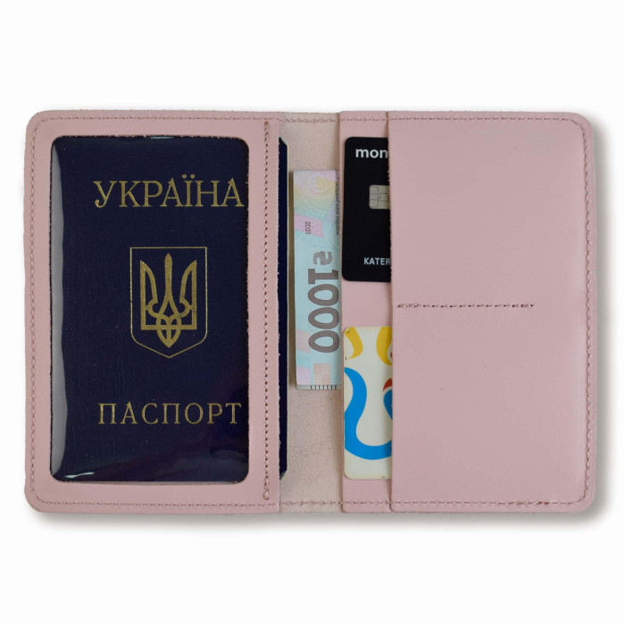 DKHB12 Babylon Докхолдер базовий 10x14,5 см рожевий, шкіра