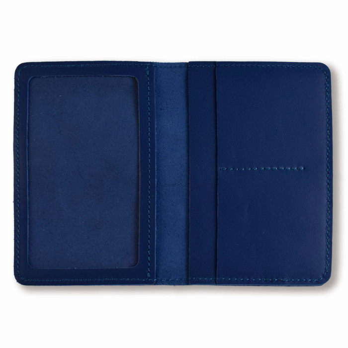 DKHB5 Babylon Докхолдер базовий 10x14,5 см синій, шкіра