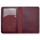 DKHB6 Babylon Докхолдер базовий 10x14,5 см бордовий, шкіра
