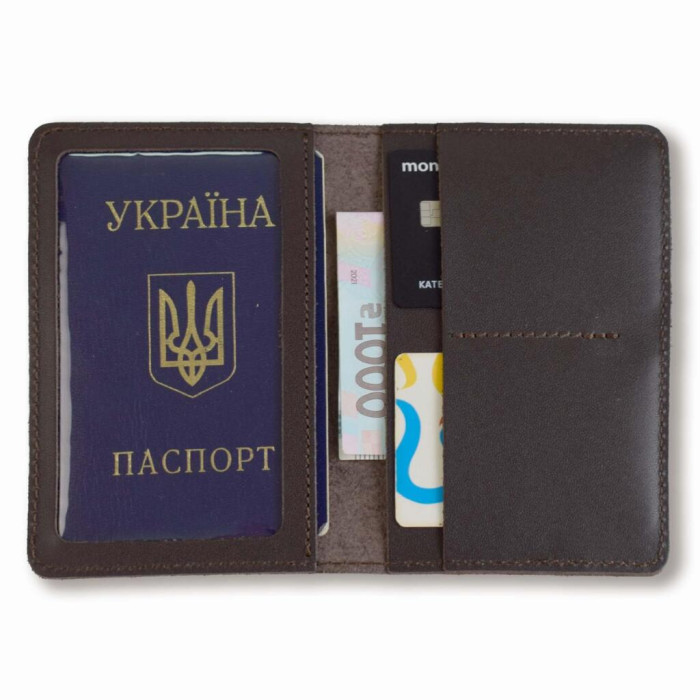 DKHB8 Babylon Докхолдер базовий 10x14,5 см темно-коричневий, шкіра