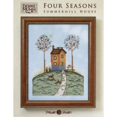 DMP002 Debbie Mumm Mill Hill Схема для вишивки рахунковим хрестиком - Будинок на літньому пагорбі Summerhill House 18x21 см, папір