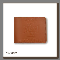 DSNS15EE Babylon Обкладинка для посвідчення ДСНС 11x8,5 см теракотова, чисте тиснення, шкіра