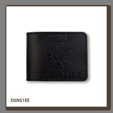 DSNS1EE Babylon Обкладинка для посвідчення ДСНС 11x8,5 см чорна, чисте тиснення, шкіра