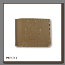 DSNS9EE Babylon Обкладинка для посвідчення ДСНС 11x8,5 см хакі, чисте тиснення, шкіра