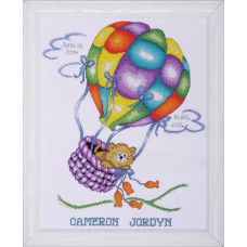 dw21715 Design Works Набір для вишивки рахунковим хрестиком - Up and Away Sampler 28x36 см, Aida 14
