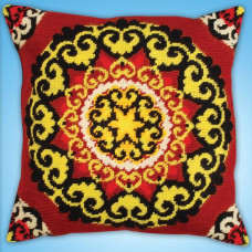 dw2557 Design Works Набір для вишивки рахунковим хрестиком - Medallion 31x31 см, страмін