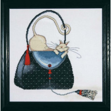 dw2729 Design Works Набір для вишивки рахунковим хрестиком - Polka Dot Purse 36x45 см, Aida 14