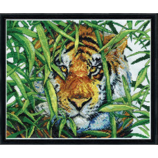 3271 Design Works Набір для вишивки рахунковим хрестиком - Gaze 36x28 см, Aida14